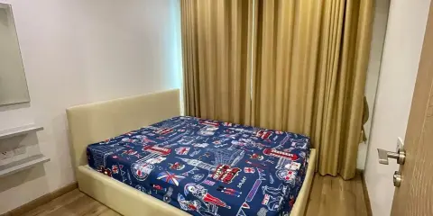 ขาย เช่าคอนโด Budget Condo Tiwanon ห้องแต่งครบ พร้อมอยู่ ไม่ร้อน มีระเบียงตากผ้าที่กว้างขวาง จองเลย