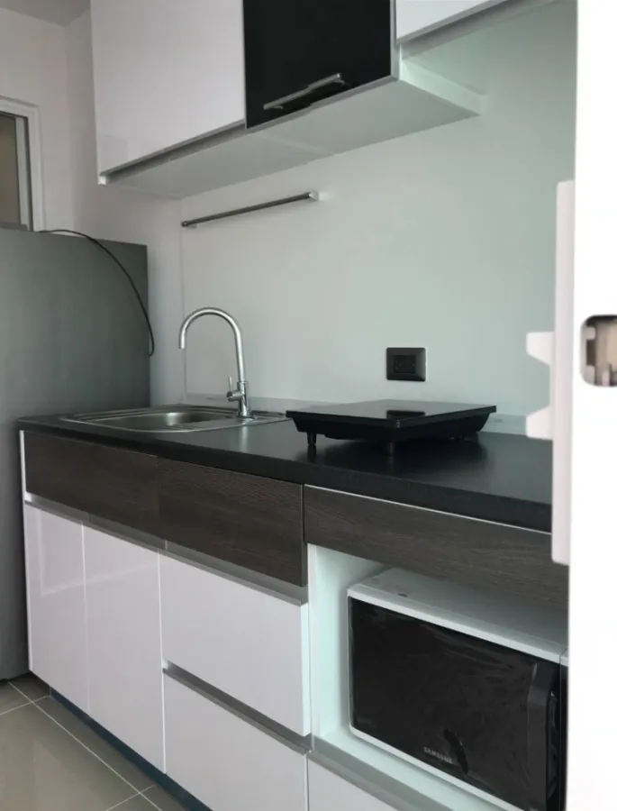 For rent!! Condo Supalai Wellington 2, 12th floor, Building 5, beautiful room, ready to move in immediately. Hurry and book now!!