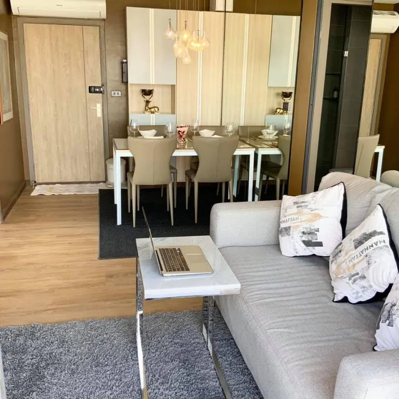 Urgent for rent !! Ideo O2 Condo, beautiful room, fully furnished, comfortable, high view, don't miss !!
