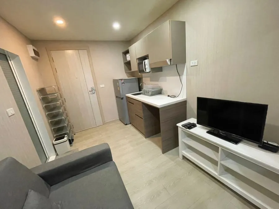 ให้เช่า The Elegant Ladprao 1 ห้องริม วิวต้นไม้ร่มรื่นมาก ห้องตกแต่งอย่างดี มี Walk-in Closet จองเลย