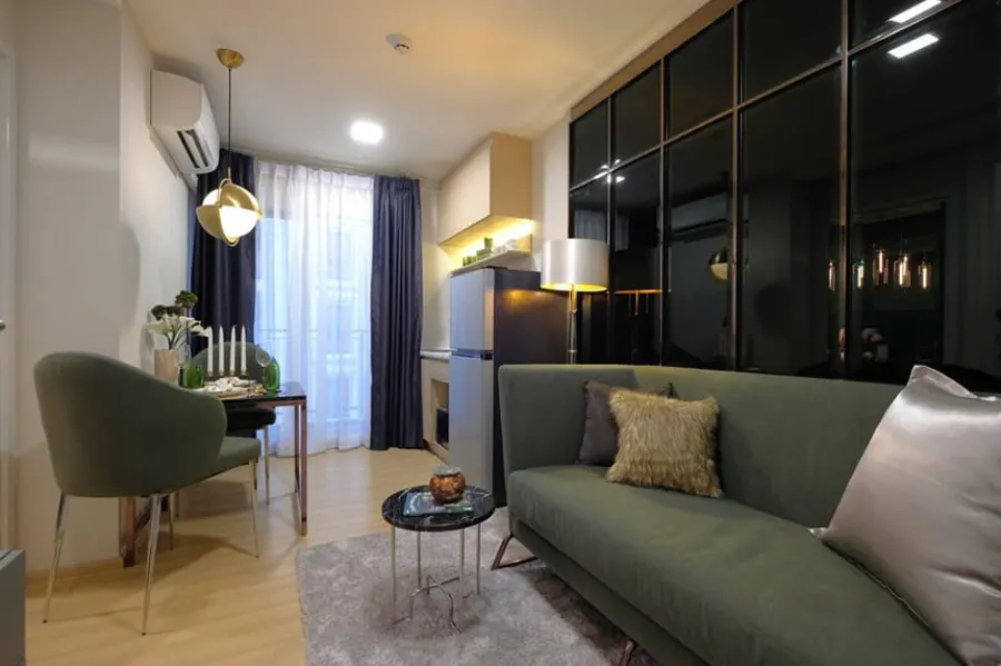 wow very beautiful room for sale Plum Condo Chaengwattana Station 2 bedrooms 2 bathrooms Cool built-in furniture Book now