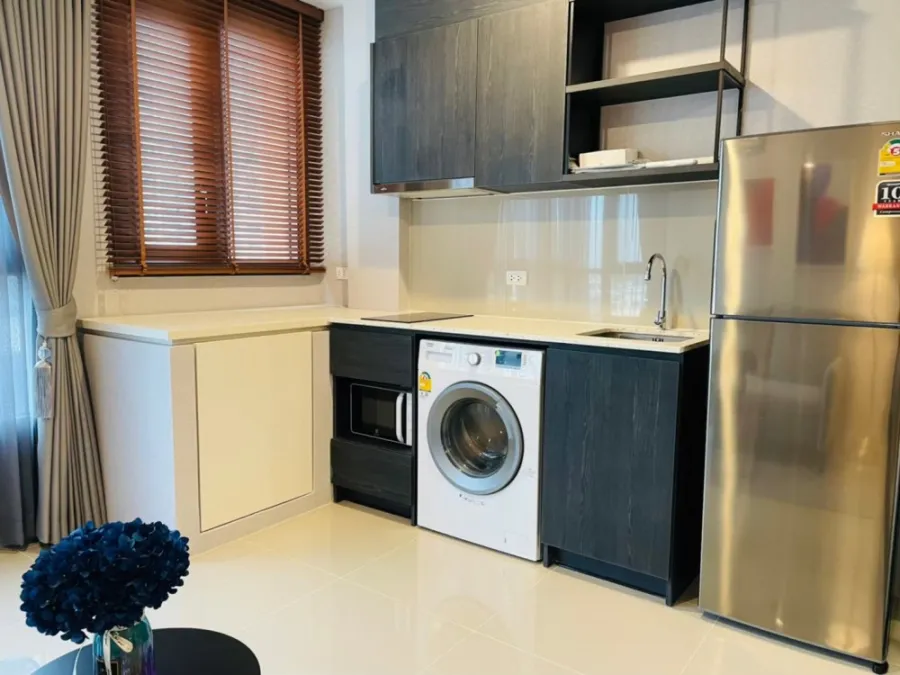 ให้เช่า!! คอนโด เอ็กซ์ที ห้วยขวาง ห้องเลขที่ 298/109 ห้องสวยตกแต่งเฟอร์นิเจอร์ครบ พร้อมอยู่ จองเลย!!