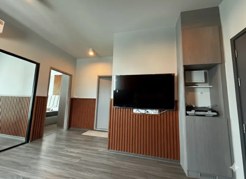 For Rent Ideo Ramkhamhaeng – Lamsali Station ห้องกว้างขวาง พื้นที่ใช้สอยเยอะ ไม่จองแล้วจะเสียดายที