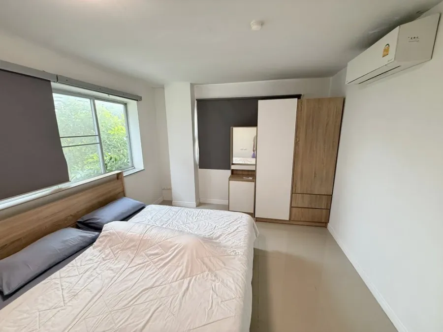 For rent: Supalai City Home Ratchada, 2 bedrooms, spacious living area, fully furnished. Book now!