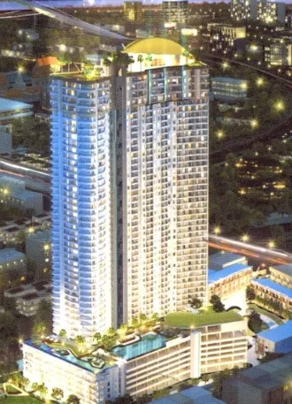 ให้เช่า Supalai Prima Riva Studio ห้อง 43.5 ตรม วิวสูง เฟอร์ครบ หิ้วกระเป๋ามาได้เลยจ้า