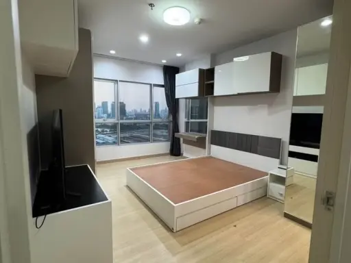 For sale: Supalai Veranda Rama 9, 21st floor, very high, fully furnished with built-in furniture, excellent city view, don't miss it. images