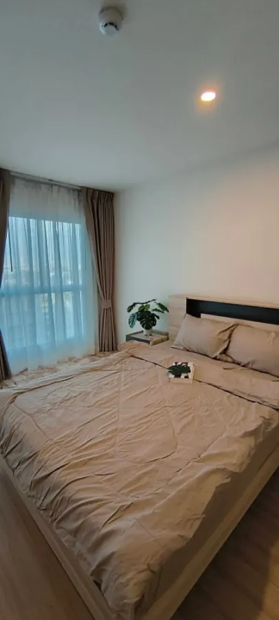 For rent, Lumpini Ville Chaengwattana-Pak Kret Station, simply decorated room, ready to move in, good price, don't miss it.