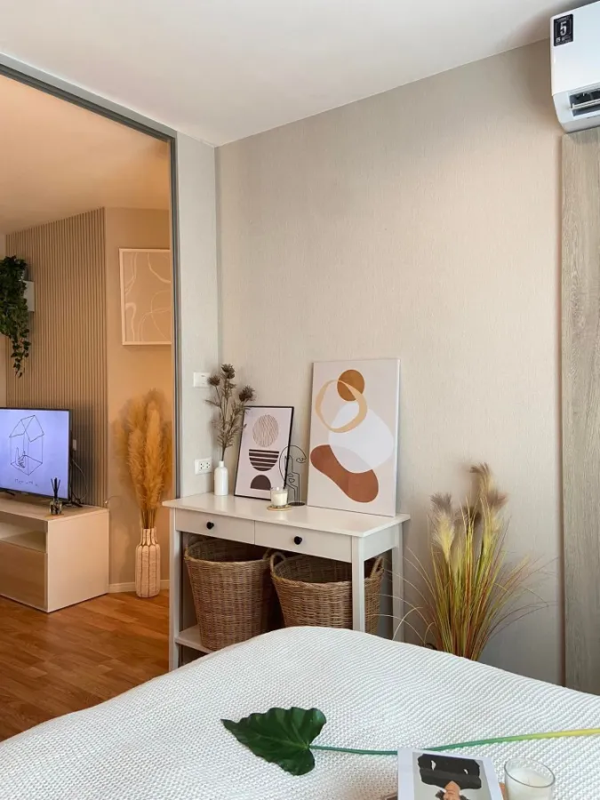 Condo for sale, Lumpini Park Nawamin-Si Burapha, beautiful room, ready to move in, fully furnished, great price, book now, do not hesitate!!