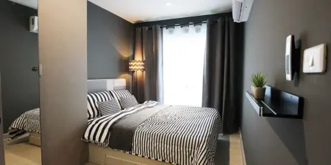 ขาย Niche ID Sukhumvit 113 ชั้น 2 วิวสระ อากาศไม่ร้อน ตกแต่งสวย สไตล์โมเดิร์น ราคาเบาๆ จองเลย