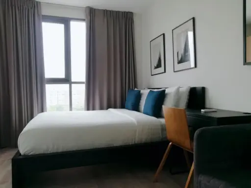 Condo for rent, Ideo Mobi Sukhumvit Studio 22 sq.m., fully furnished, ready to move in, convenient transportation, don't wait!!