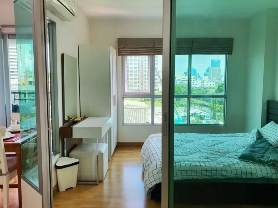 Urgent sale!! Condo The Aspire Rama 4, 6th floor, city view, fully furnished, ready to move in, attractive price, hurry and book now!!