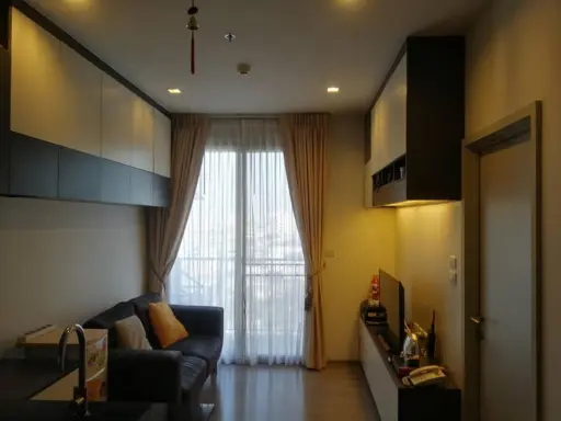 Nye By Sansiri for sale, corner room, north side, unblocked view, affordable price Hurry up to reserve the owner here immediately.