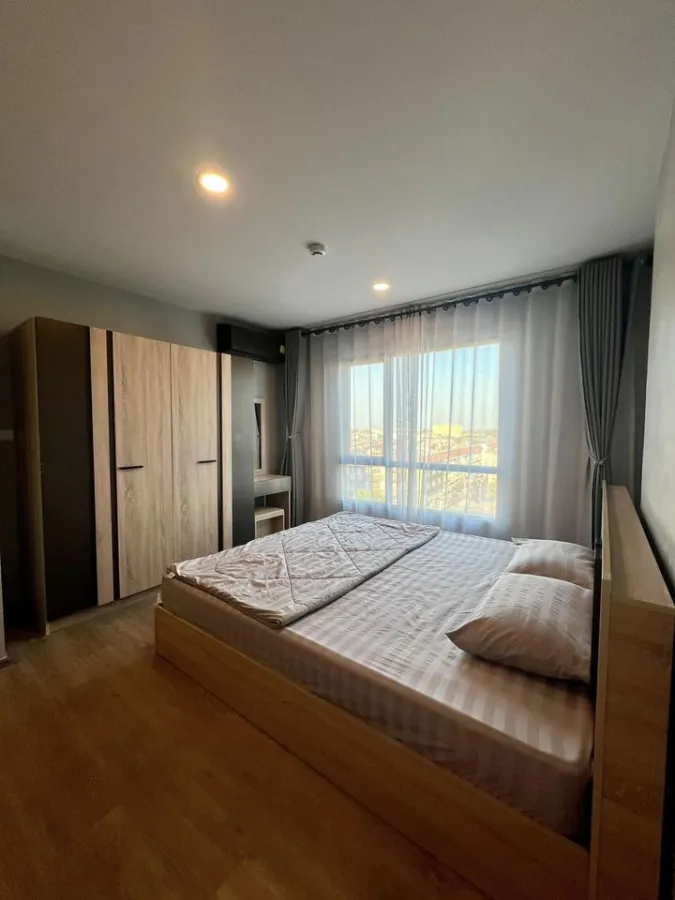 For rent: Reach Phahonyothin 52, 7th floor, quiet, budget friendly, comes with complete furniture. Ready to move in, reserve now.