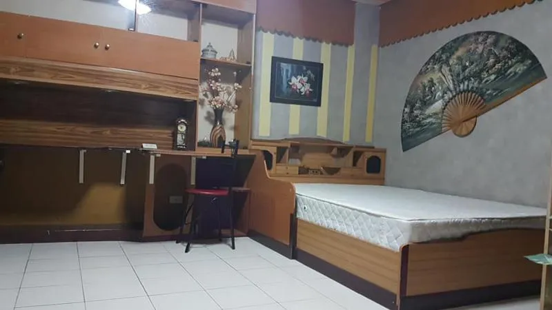 Lumpini Center Happy Land for rent, fully built-in furniture, opposite The Mall Bangkapi, do not miss