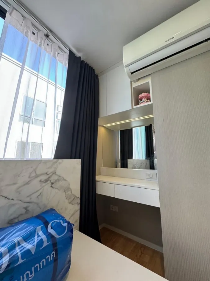 For rent: Modern condo Charan 79, fully decorated, built-in, wallpapered throughout the room. It's nice to live like this. Don't miss it.