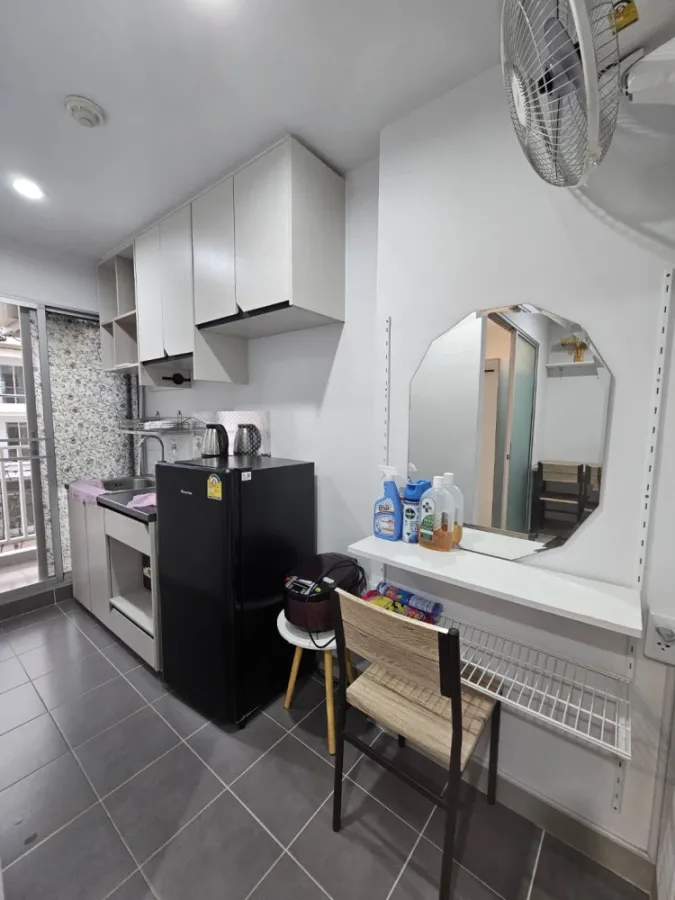 For rent: The Kit Rangsit-Tiwanon, 3rd floor, fully furnished, comfortable, book now, don't miss out.