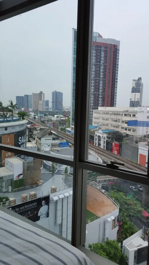 ให้เช่า คอนโด The room Sukhumvit 69 ห้องน่าอยู่ ขนาดกว้าง เครื่องใช้ไฟฟ้าครบ วิวสวย รีบจองเลย