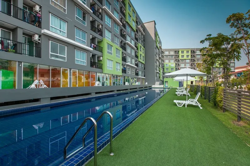 For sale S One Park, 7th floor, swimming pool view. Full facilities, good price, just come and move in.