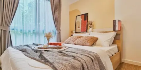 ขาย ไอ คอนโด เกษตร ห้องตกแต่งสวยน่าอยู่ ได้วิวสวยมาก พร้อมเฟอร์ครบ มาแต่ตัวอยู่ได้เลย