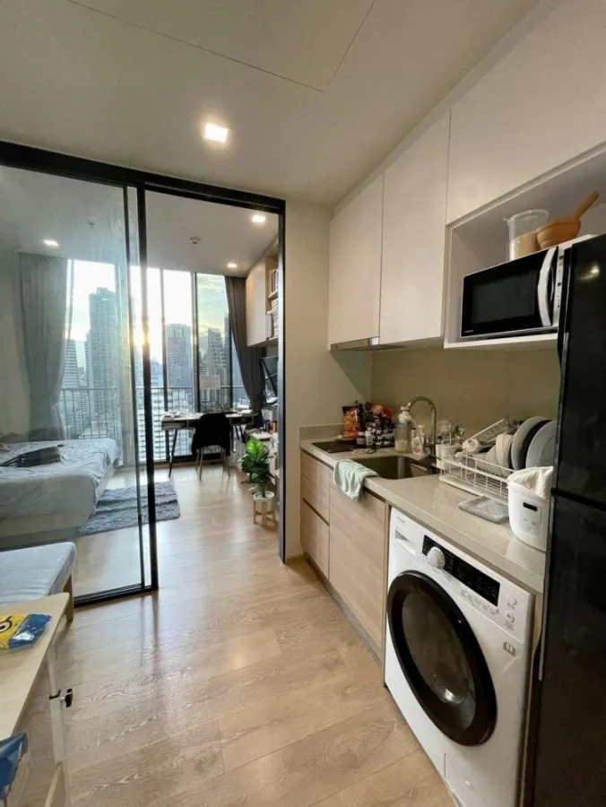 ขาย คอนโด โนเบิล อราวน์ สุขุมวิท 33 ชั้น 19 ตกแต่งอย่างดี แต่งสไตล์ Minimal แถมเฟอร์ครบ อย่ารอช้า!