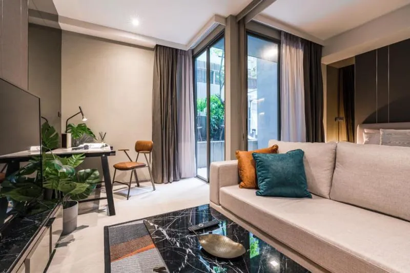 Condo for rent or sale, Finn Sukhumvit 31, beautiful room, ready to move in, convenient to move in, ready to move in, urgently book !!