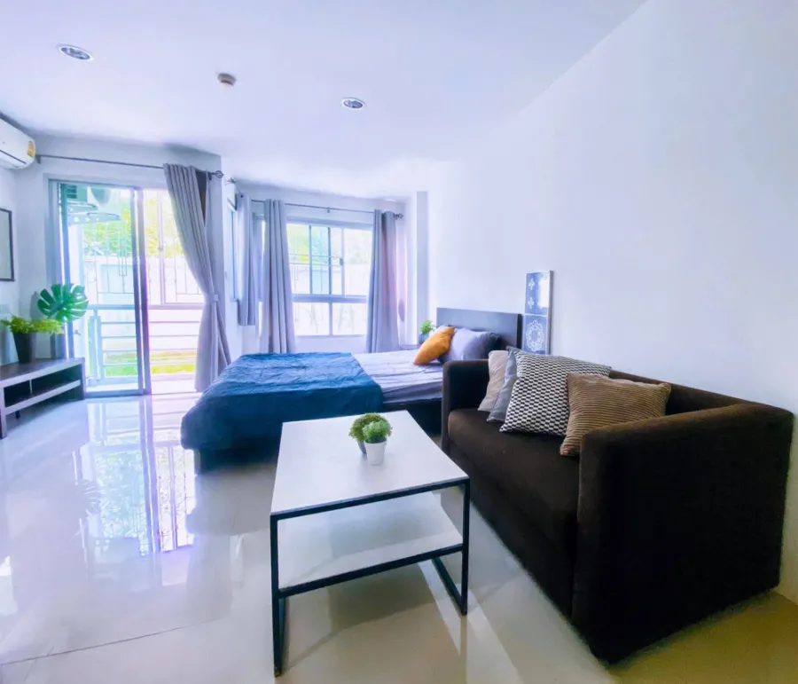 ขาย ไมล์สโตน เสรีไทย ห้องสตูดิโอ ขนาดห้อง 30 ตร.ม. ตกแต่งพร้อมอยู่ ร่มรื่น สบายตา อย่ารอช้า!!