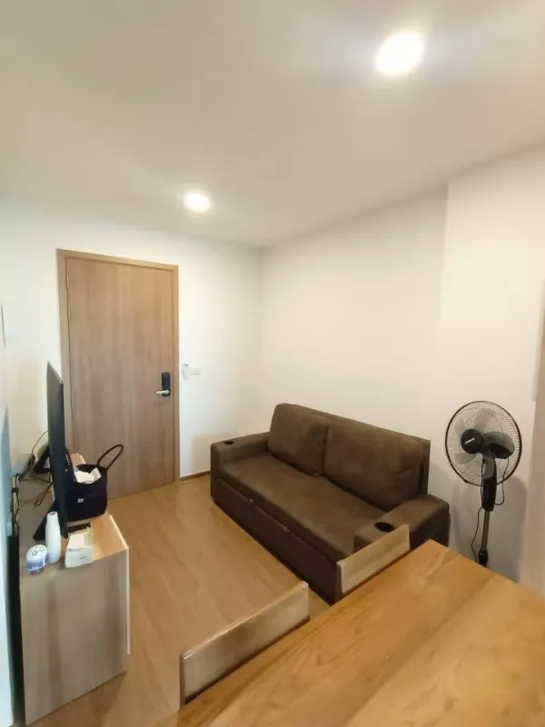 ให้เช่า The LIVIN Ramkhamhaeng ห้องแบบ 1 Bedroom Plus ชั้น 34 วิวดี ลมดี บรรยากาศเงียบสบาย ห้องตกแต่งสวย พร้อมอยู่