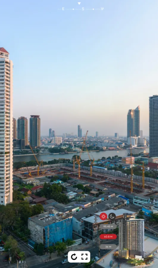 ขายดาวน์ ไลฟ์ เจริญนคร-สาทร ชั้น 18 ห้องมุม 2 ห้องนอน เป็นส่วนตัว ได้วิวดีมาก ไม่อยากพลาด จองเลย