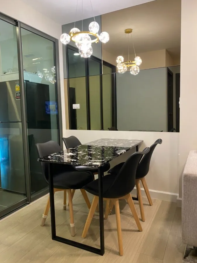 Condo for sale/rent Metro Luxe Rose Gold Phahol-Sutthisan, fully furnished, fully furnished room, garden view, don't miss it!!