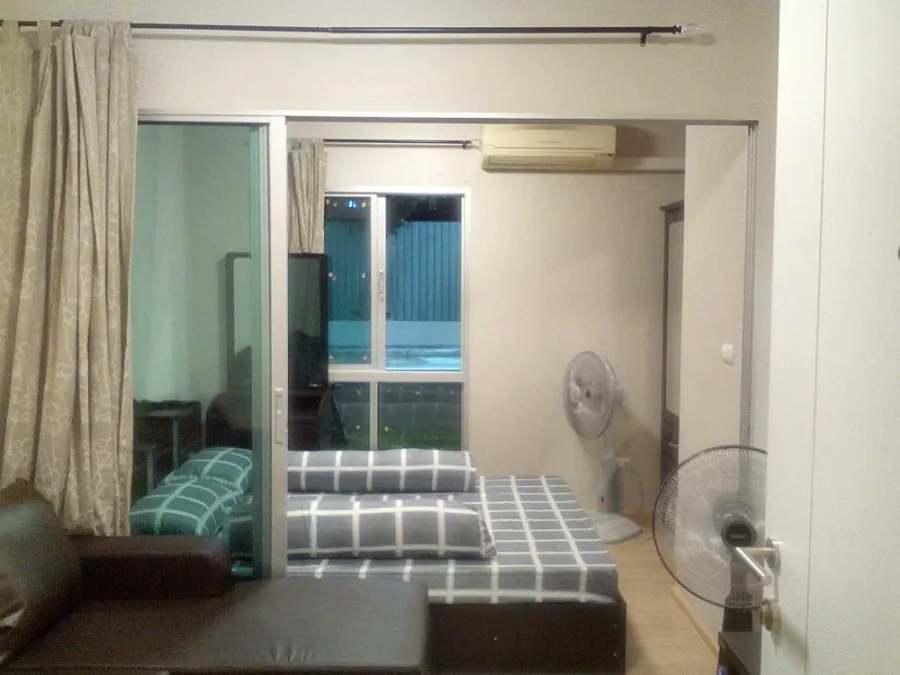 For rent, Plum Condo Chaengwattana Station, this room is very good price. Plus complete electrical appliances Absolutely do not miss it.
