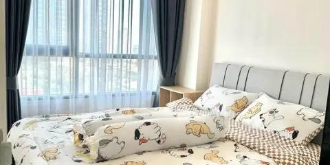 For rent Niche Mono Mega Space Bangna ห้องแต่งน่าอยู่ เฟอร์ เครื่องใช้ไฟฟ้าครบ ลากกระเป๋าเข้าอยู่ได้