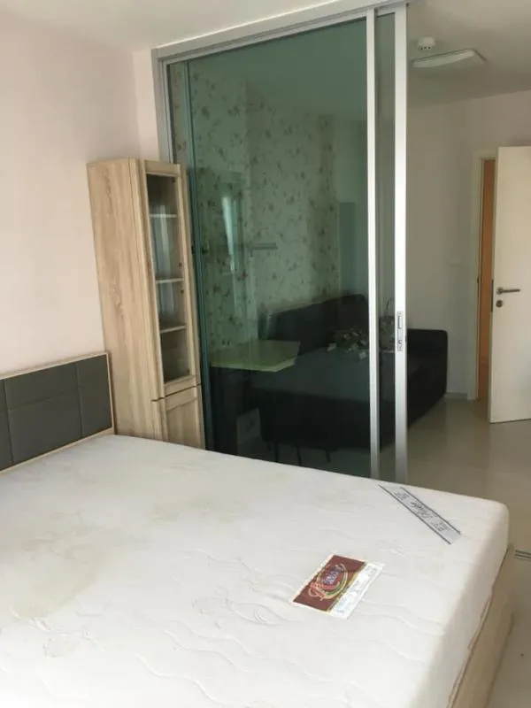 For rent, Aspire Ladprao 113, simple room, high floor, near The Mall Bangkapi, convenient, don't miss it!