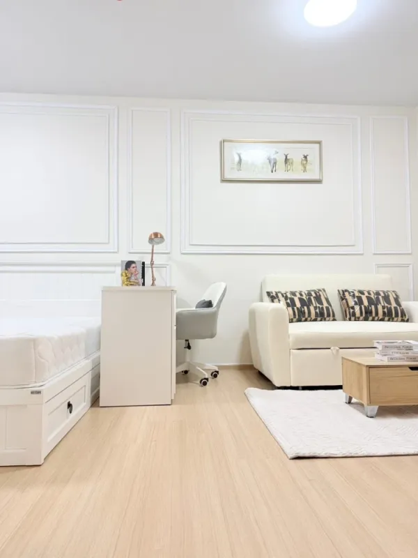 ขาย Plum Condo Samakkhi ชั้น 5 ห้องสวย แต่งครบ น่าอยู่ สนใจรีบจองเลย