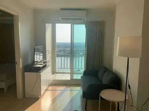 Condo for sale, Lumpini Ville Phibunsongkhram-Riverview, nice room, complete with furniture and electrical appliances, book now.