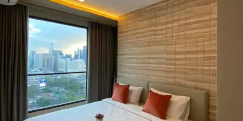 For Rent ลุมพินี สวีท เพชรบุรี-มักกะสัน ระเบียงกว้าง ตกแต่งสวย ชั้น 20 ระเบียงกว้าง ตกแต่งสวย รีบเลย
