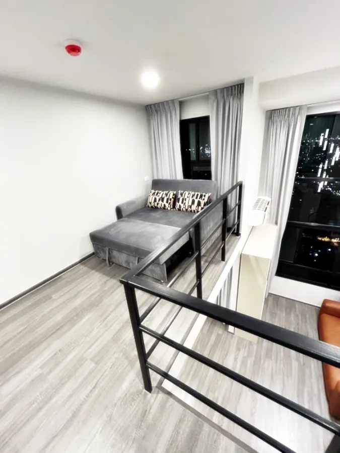 For rent!! Ideo Ramkhamhaeng - Lamsalee Station, 35th floor, beautiful and luxurious room, fully furnished, ready to move in! Reserve now!!