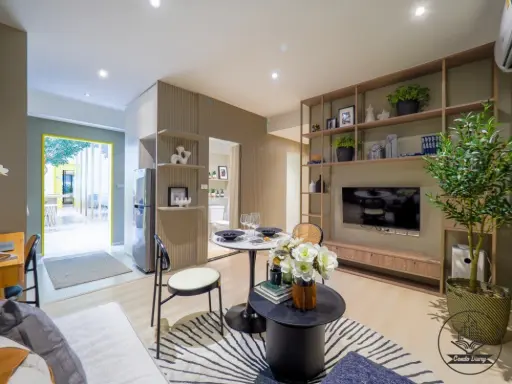 Down payment for sale, Now Mega, 9th floor, Building B, corner room, large, private, fully furnished, hurry and become the owner. images