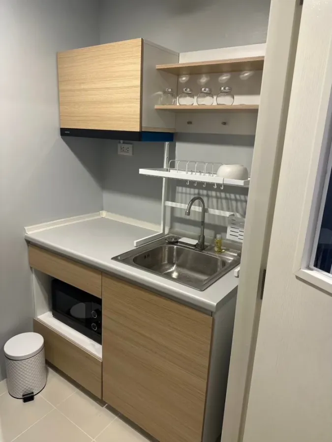 For sale or rent: Sena Kith Srinakarin - Sridan, 1 bedroom, 1 bathroom, decorated in a cool tone, good location, reserve now.