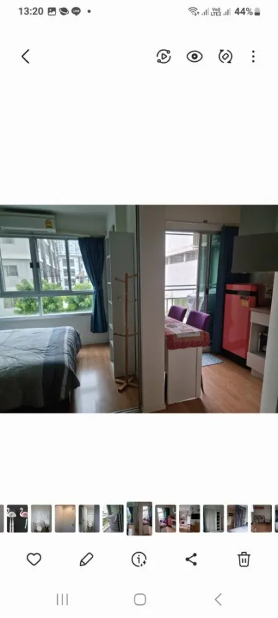 For rent, Lumpini Ville Sukhumvit 77/2, fully furnished, including central area. Don't miss it.