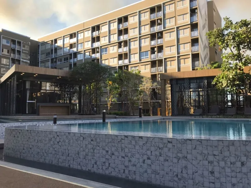 ขาย Plum Condo Rangsit Alive 1 ชั้น 8 วิวสระ วิวใน แต่งครบ จองเลย ห้ามพลาด