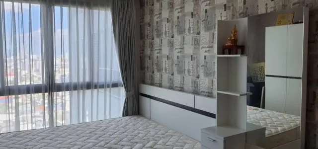 For rent Ideo Mobi Charan Interchange ห้องติดวอลเปเปอร์อย่างดี ราคาไม่แรง คุณต้องรีบย้าย images