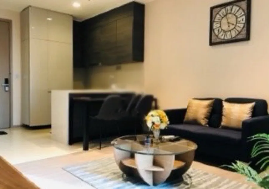 For rent The ESSE Asoke, west, fully furnished, don't miss it