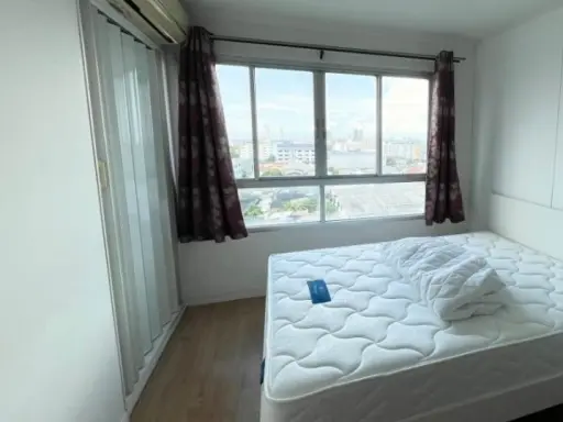 For rent, Lumpini Ville Lasalle-Bearing, 8th floor, open view, good atmosphere, comes with awesome furniture, great price, book now.