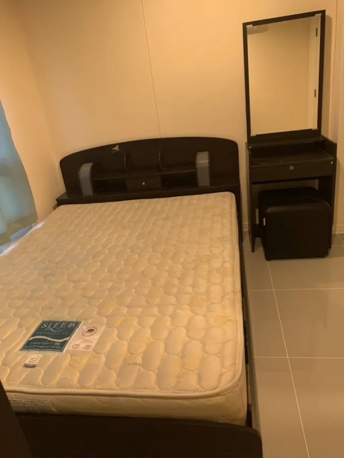 For rent!! Condo Lumpini Ville Sukhumvit 77, newly renovated room, high floor, beautiful view, ready to move in. Don't miss it!!