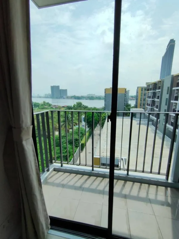 ให้เช่า Metro Luxe Riverfront รัตนาธิเบศร์ เฟอร์นิเจอร์+เครื่องใช้ไฟฟ้าครบ มีเครื่องในตัว จองเลย