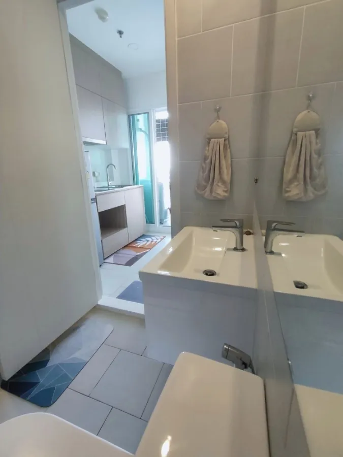 Condo for sale, rent, Delapis Charan81, ready to move in, fully furnished + electrical appliances, unblocked view, book now.