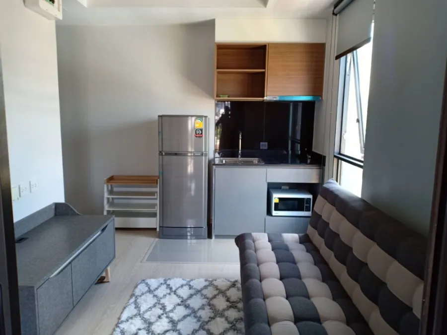 For rent, The Tree Din Daeng - Ratchaprarop, full room, built-in, arranged, ready to accept, reserve quickly.