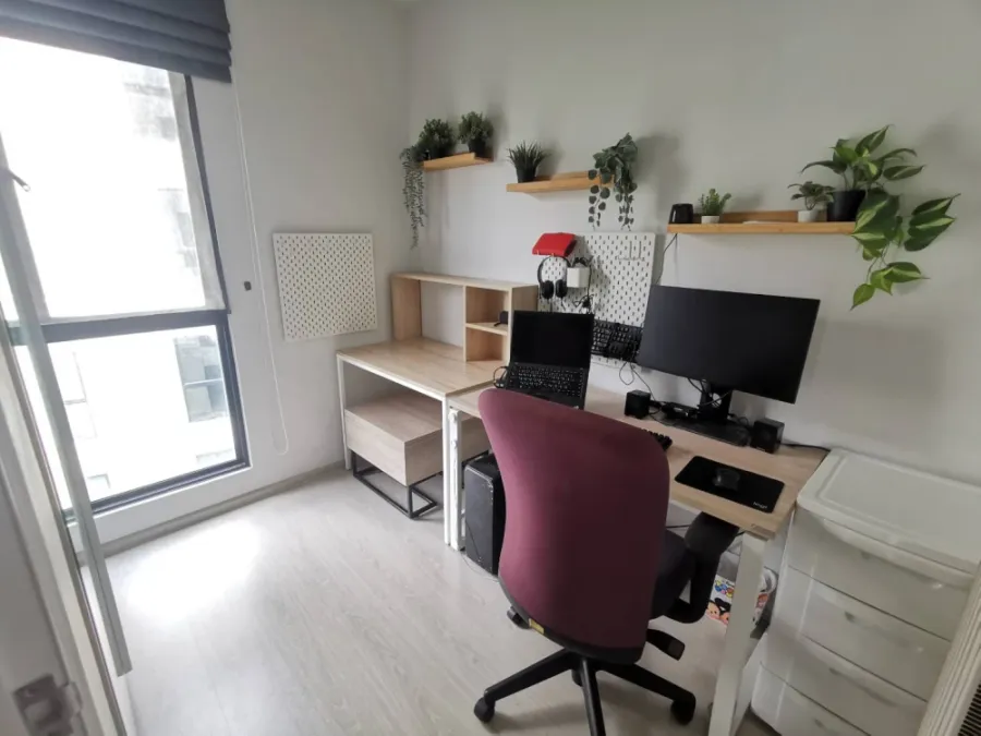For rent/sale Unio Sukhumvit 72, ready to move in, spacious and comfortable, reserve now.