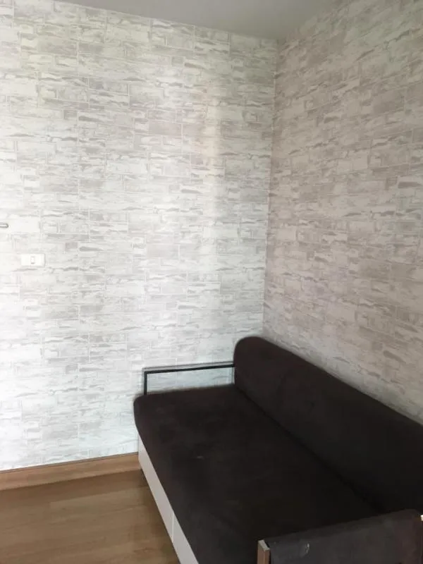 Super satisfying, Condo DEN Vibhavadi for rent, beautiful room, fully furnished, very good view, 2 bedrooms, book now. If you are slow, you will miss it.