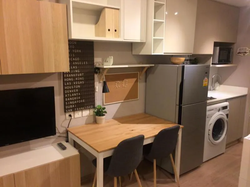 The most wonderful condo for rent, Ideo Q Chula Samyan, decorated room is very beautiful, fully furnished, 21st floor, ready to move in.